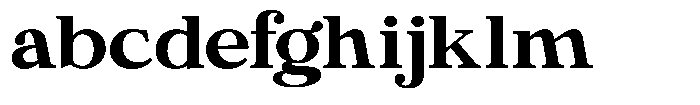 Calgine Serif Variable Calgine Serif Bold Semi Expanded FONT