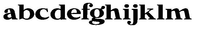 Calgine Serif Variable Calgine Serif Extra Bold Expanded FONT