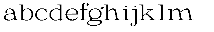 Calgine Serif Variable Calgine Serif Extra Light Expanded FONT