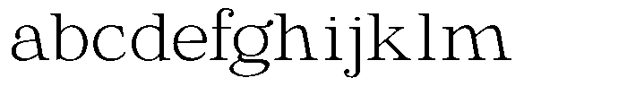 Calgine Serif Variable Calgine Serif Extra Light Semi Expanded FONT