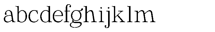 Calgine Serif Variable Calgine Serif Extra Light FONT