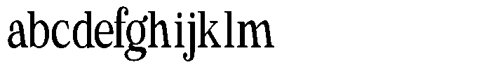 Calgine Serif Variable Calgine Serif Medium Condensed FONT
