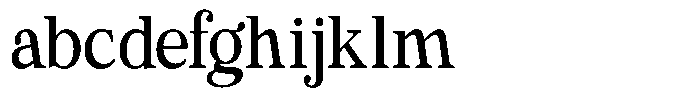 Calgine Serif Variable Calgine Serif Medium Semi Condensed FONT