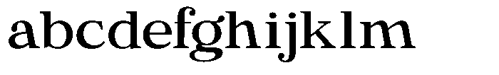 Calgine Serif Variable Calgine Serif Medium Semi Expanded FONT