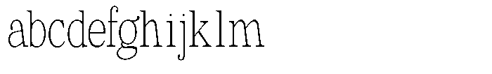 Calgine Serif Variable Calgine Serif Thin Condensed FONT