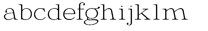 Calgine Serif Variable Calgine Serif Thin Expanded FONT