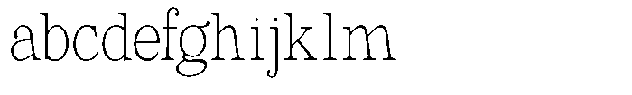 Calgine Serif Variable Calgine Serif Thin Semi Condensed FONT
