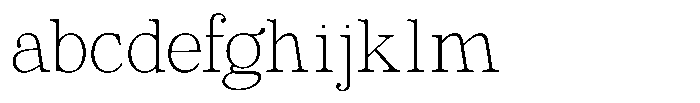 Calgine Serif Variable Calgine Serif Thin FONT