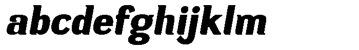 Campesina Extra Black Oblique FONT