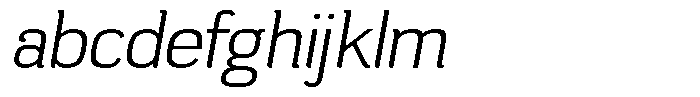 Campesina Light Oblique FONT
