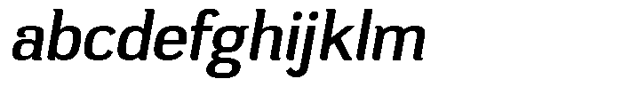 Campesina campesina Semi Bold Oblique FONT