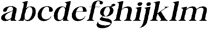 Celima Bold Expanded Slanted otf (700) FONT