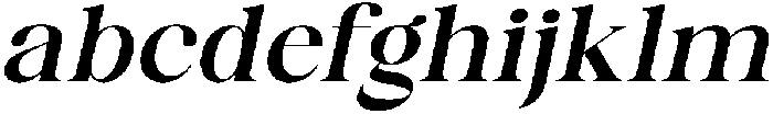 Celima Bold Semi Expanded Slanted otf (700) FONT