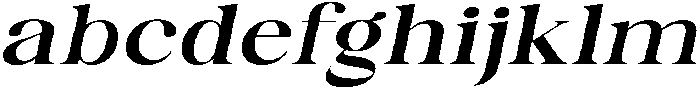 Celima Bold Ultra Expanded Slanted otf (700) FONT