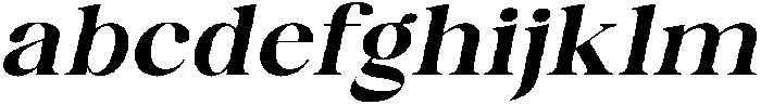 Celima Extra Bold Expanded Slanted otf (700) FONT