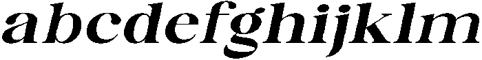 Celima ExtraBold UltraExpanded Italic otf (700) FONT