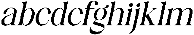 Celima Medium Condensed Slanted otf (500) FONT