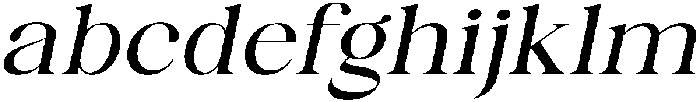 Celima Medium Expanded Slanted otf (500) FONT
