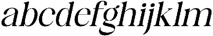 Celima Medium Semi Condensed Slanted otf (500) FONT