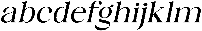 Celima Medium Semi Expanded Slanted otf (500) FONT