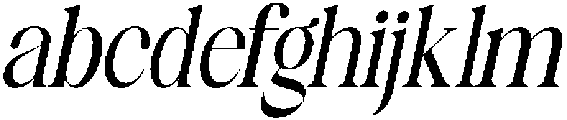 Celima Medium Ultra Condensed Slanted otf (500) FONT