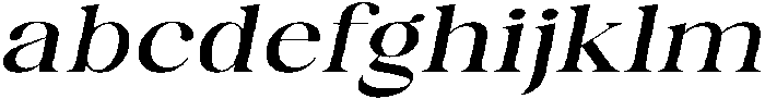 Celima SemiBold UltraExpanded Italic otf (600) FONT