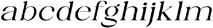 Celima Ultra Expanded Slanted otf (900) FONT