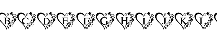 Love star monograms FONT