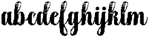 Chocolate Strawberry Hatching Bold 4 Regular otf (700) FONT