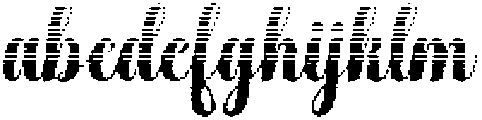Chocolate Strawberry Hatching Bold Slant Regular otf (700) FONT
