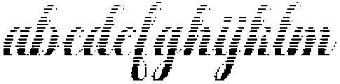 Chocolate Strawberry Hatching Slant 14 Regular otf (400) FONT
