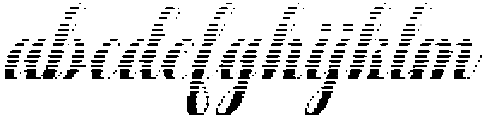 Chocolate Strawberry Hatching Slant 16 Regular otf (400) FONT