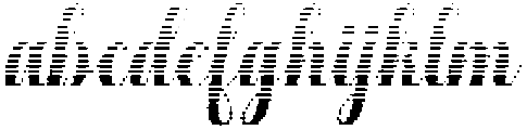 Chocolate Strawberry Hatching Slant 8 Regular otf (400) FONT