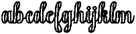 Chocolate Strawberry Outline Bold 10 Regular otf (700) FONT