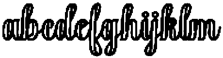Chocolate Strawberry Outline Bold 12 Regular otf (700) FONT