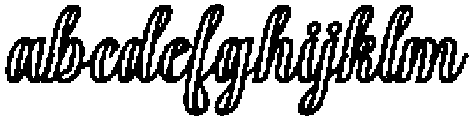 Chocolate Strawberry Outline Bold Slant 10 Regular otf (700) FONT