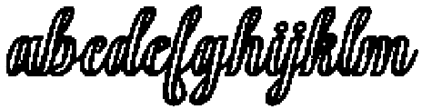 Chocolate Strawberry Outline Bold Slant 12 Regular otf (700) FONT