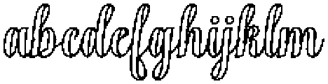 Chocolate Strawberry Outline Bold Slant 4 Regular otf (700) FONT