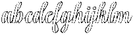 Chocolate Strawberry Outline Slant 10 Regular otf (400) FONT