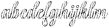Chocolate Strawberry Outline Slant 12 Regular otf (400) FONT