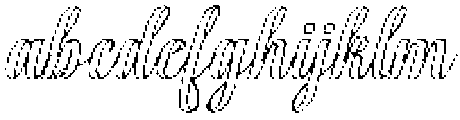 Chocolate Strawberry Outline Slant 14 Regular otf (400) FONT