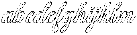 Chocolate Strawberry Outline Slant 20 Regular otf (400) FONT