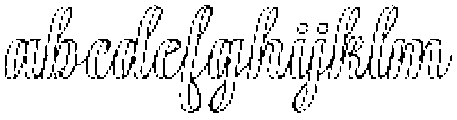 Chocolate Strawberry Outline Slant 8 Regular otf (400) FONT