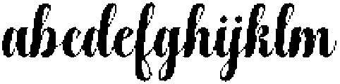 Chocolate Strawberry Sambo Slant 4 Regular otf (400) FONT