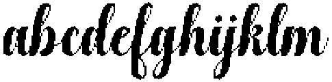 Chocolate Strawberry Sambo Slant 6 Regular otf (400) FONT