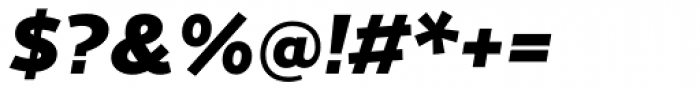 Cresta Black Italic Font OTHER CHARS