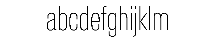 CrystalVAR ExtraCondensedThin Instance FONT