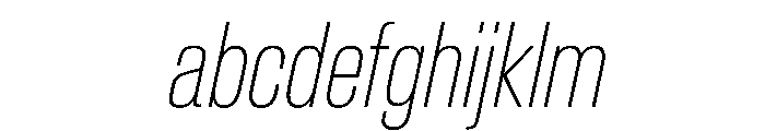 CrystalVAR ExtraCondensedThinItalic Instance 5a6f58e4 FONT