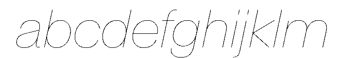 CrystalVAR HairlineItalic Instance F0267f57 FONT