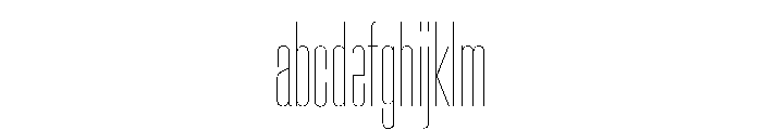 CrystalVAR UltraCondensedHairline Instance D6c98371 FONT